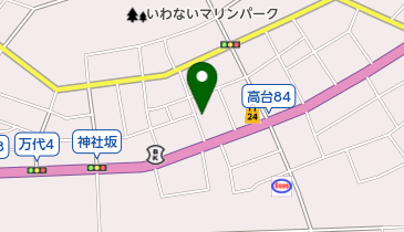 焼肉 五番街の地図画像