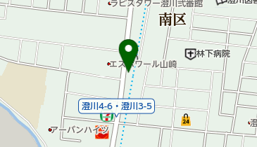 美幌十割そばの地図画像