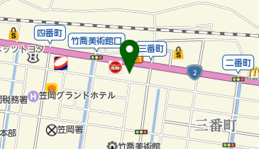 天霧 笠岡店の地図画像