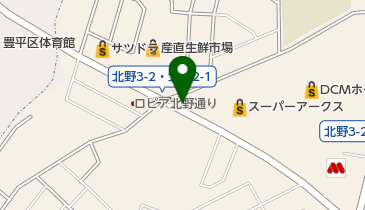 洋麺屋五右衛門 札幌北野店の地図画像