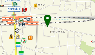 POCA TACO&rsquo;S 中野店の地図画像