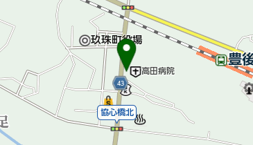 焼とりななえの地図画像