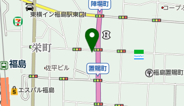 季節の味森ふじの地図画像