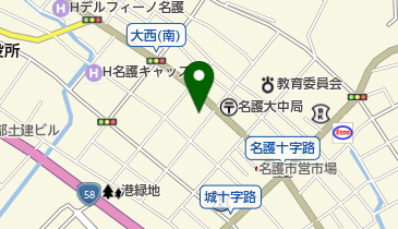 粉もん屋 にしざきの地図画像