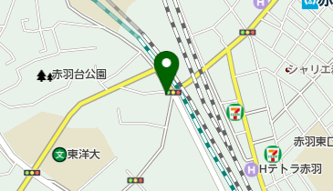 赤羽屋の地図画像