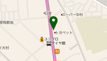 ウエスト 大村店の地図画像