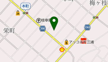 焼肉スタミナ商店の地図画像