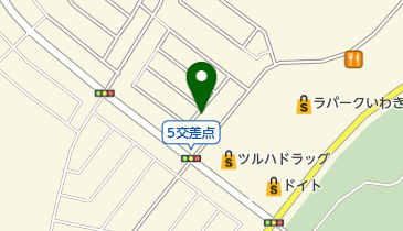 うなぎの福田の地図画像