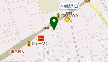 旬彩料理かすがの地図画像