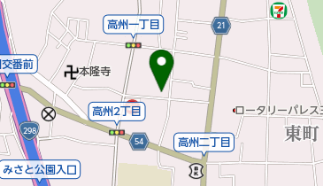 やきとり卯月の地図画像