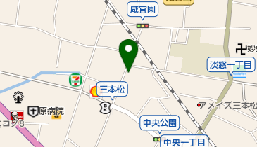 泪橋の地図画像