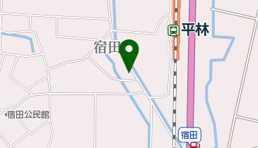 お食事処大道の地図画像