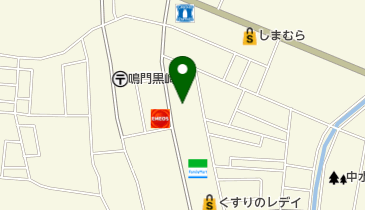 山本製麺の地図画像