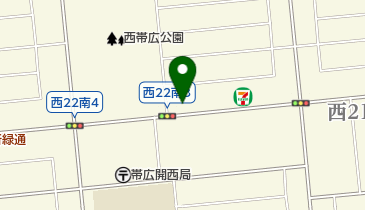 Curry & Cafe SAMA 帯広店の地図画像