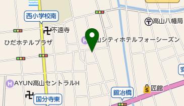 大衆割烹 寿楽久の地図画像