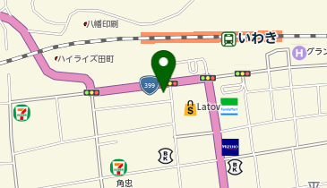 やきとり一番鳥の地図画像