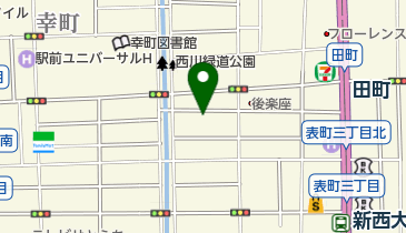 雪路の地図画像