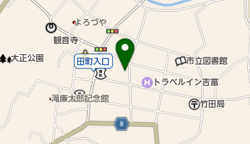酒食稲川の地図画像