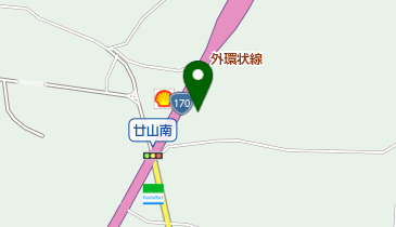 カフェテラス蘭館の地図画像