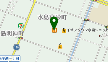 珈琲館 イオンタウン水島店の地図画像