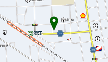 うなぎ大坊の地図画像