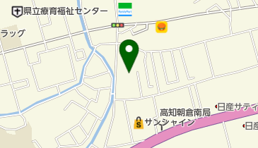 うどん処楓の地図画像