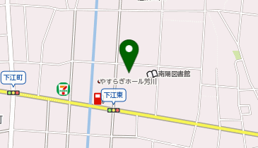 鰻昇亭 下江店の地図画像