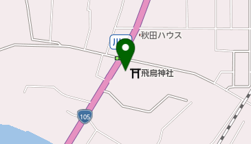 中華料理菜館の地図画像