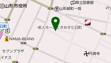 天ぷら喜八の地図画像