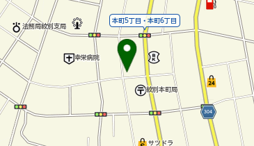 おもちゃばこの地図画像