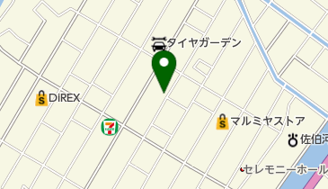 カフェドカプリの地図画像