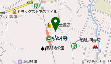 蔵や 弘明寺店の地図画像