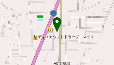 やきとりたぬきの地図画像