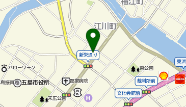 焼鳥しんの地図画像