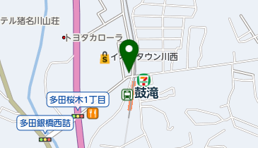 とり家はやかわの地図画像