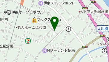 うめはらの地図画像