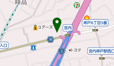 花かんざしの地図画像