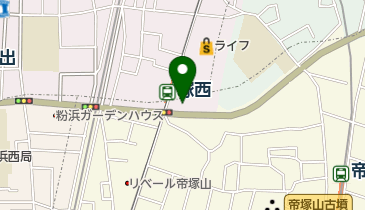 割烹 やす江の地図画像