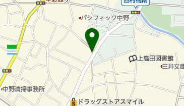 松寿司の地図画像