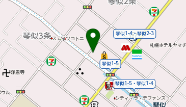カフェラトゥールの地図画像