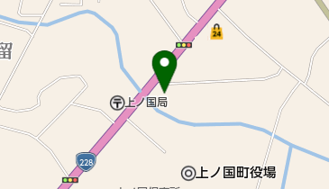 お食事処ふくはらの地図画像