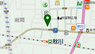 インド食堂マハトマ あきる野店の地図画像