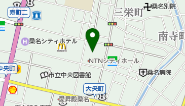cafe けやきの地図画像