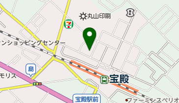 華馬家の地図画像