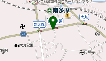 のれんの地図画像