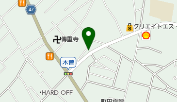 cafe 四季の地図画像