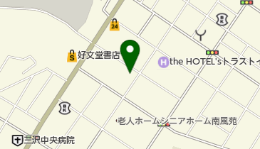 錦寿しの地図画像