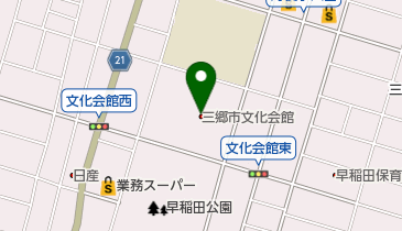 青いそらの地図画像