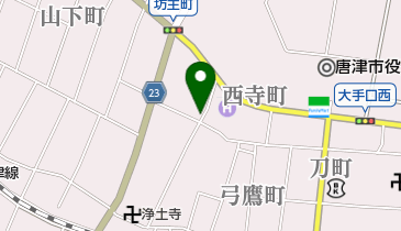 お好み焼きくうたの地図画像