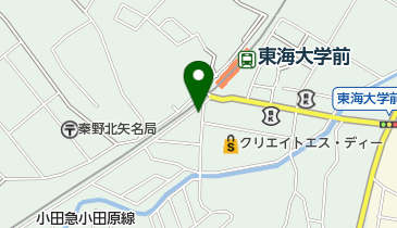 餃子房ふーがの地図画像